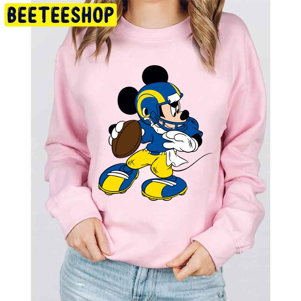 Mickey Los Angeles Rams Football Trending Unisex Sweatshirt Mickey Los Angeles Rams Football Trending Unisex Sweatshirt