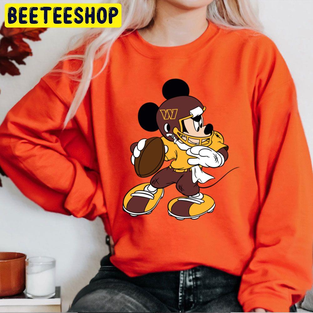 Mickey Washington Commanders Football Trending Unisex Sweatshirt Mickey Washington Commanders Football Trending Unisex Sweatshirt