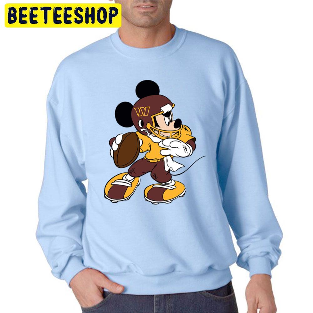 Mickey Washington Commanders Football Trending Unisex Sweatshirt Mickey Washington Commanders Football Trending Unisex Sweatshirt