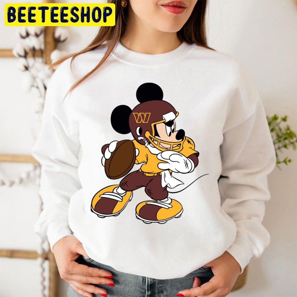 Mickey Washington Commanders Football Trending Unisex Sweatshirt Mickey Washington Commanders Football Trending Unisex Sweatshirt