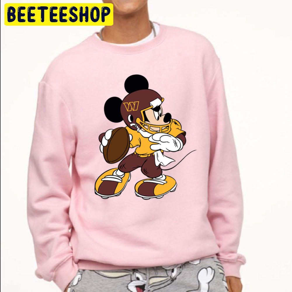 Mickey Washington Commanders Football Trending Unisex Sweatshirt Mickey Washington Commanders Football Trending Unisex Sweatshirt