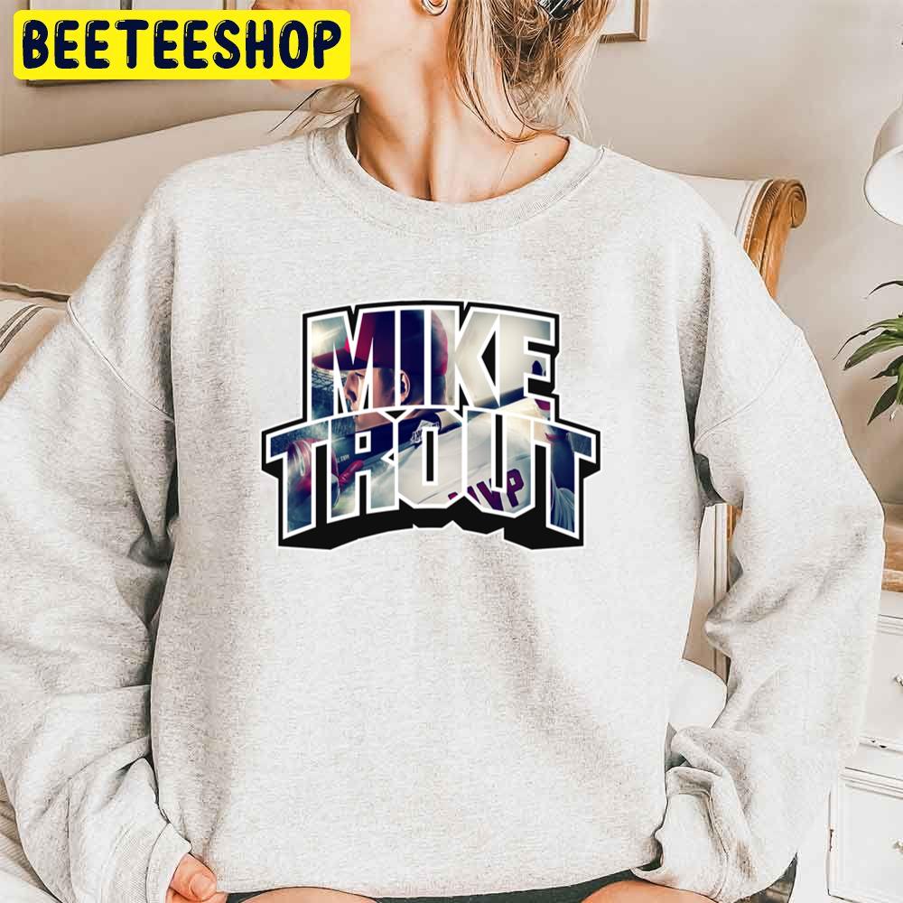Mike Trout Angeles Angels Baseball Trending Unisex Sweatshirt Mike Trout Angeles Angels Baseball Trending Unisex Sweatshirt