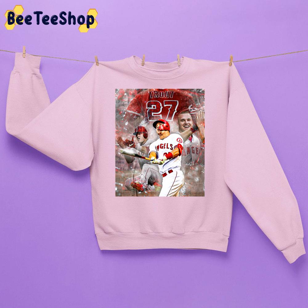 Mike Trout Los Angeles Angels Baseball Trending Unisex Sweatshirt Mike Trout Los Angeles Angels Baseball Trending Unisex Sweatshirt