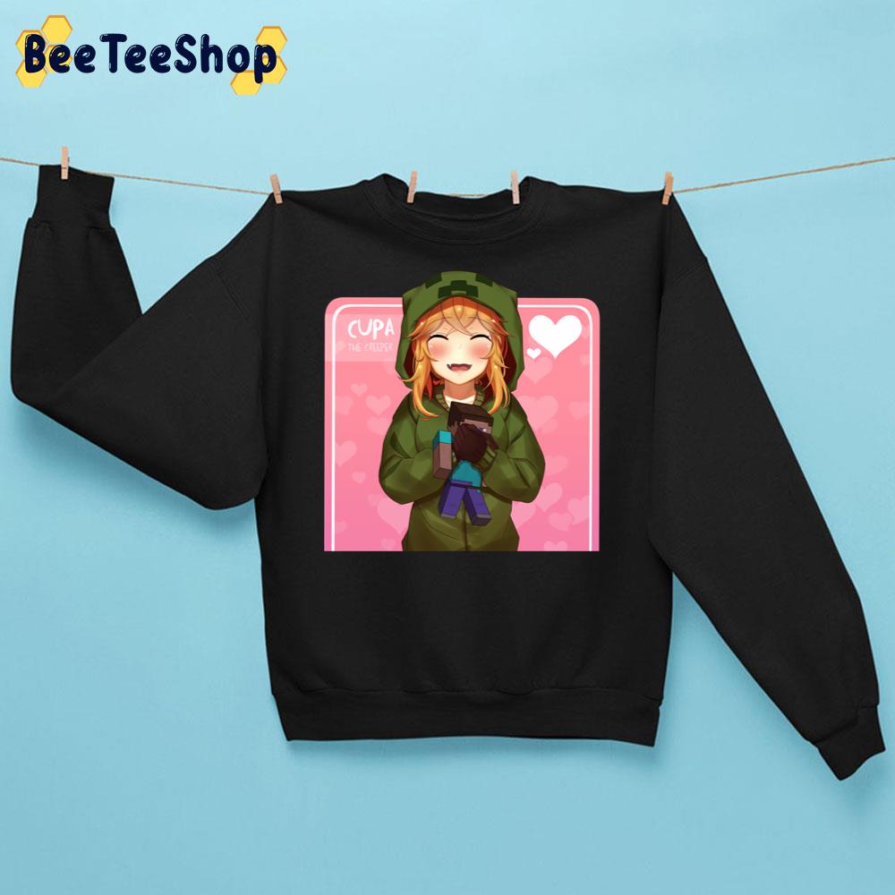 Minecraft Cupa The Creeper Trending Unisex Sweatshirt Minecraft Cupa The Creeper Trending Unisex Sweatshirt