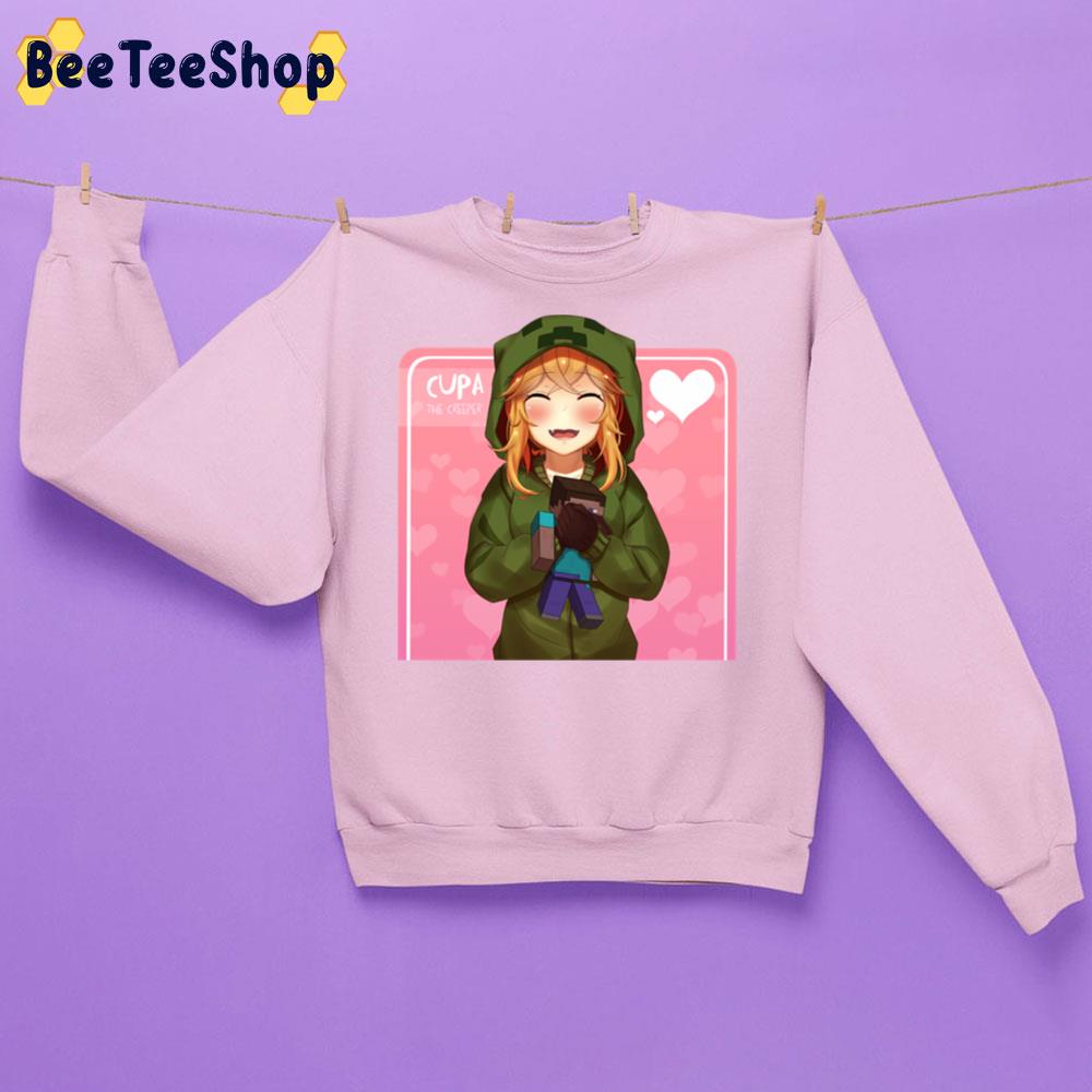 Minecraft Cupa The Creeper Trending Unisex Sweatshirt Minecraft Cupa The Creeper Trending Unisex Sweatshirt