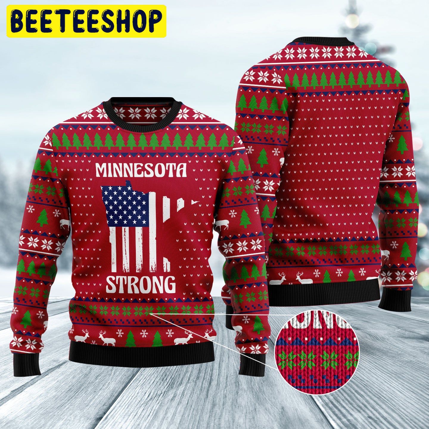 Minnesota Strong Trending Ugly Christmas Sweatshirt Minnesota Strong Trending Ugly Christmas Sweatshirt