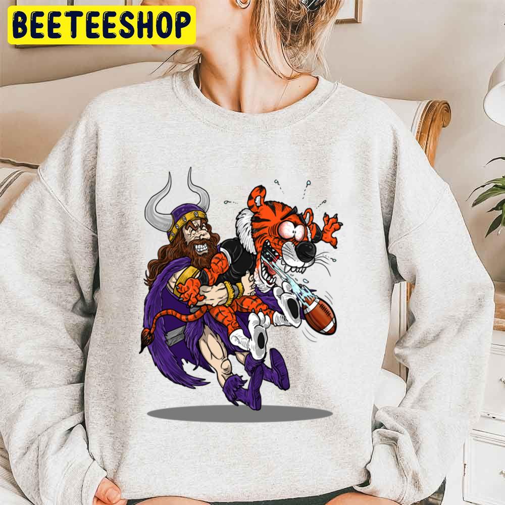 Minnesota Vikings Fans - Vikings Vs Bengals Trending Unisex Sweatshirt Minnesota Vikings Fans - Vikings Vs Bengals Trending Unisex Sweatshirt