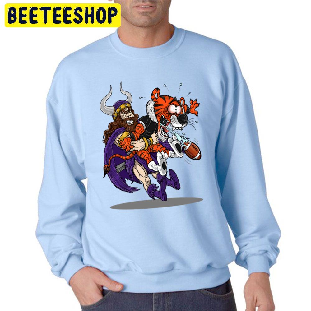 Minnesota Vikings Fans - Vikings Vs Bengals Trending Unisex Sweatshirt Minnesota Vikings Fans - Vikings Vs Bengals Trending Unisex Sweatshirt