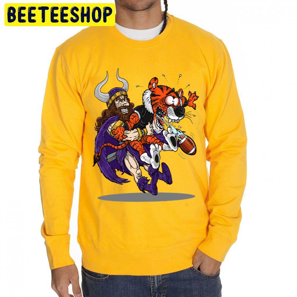 Minnesota Vikings Fans - Vikings Vs Bengals Trending Unisex Sweatshirt Minnesota Vikings Fans - Vikings Vs Bengals Trending Unisex Sweatshirt