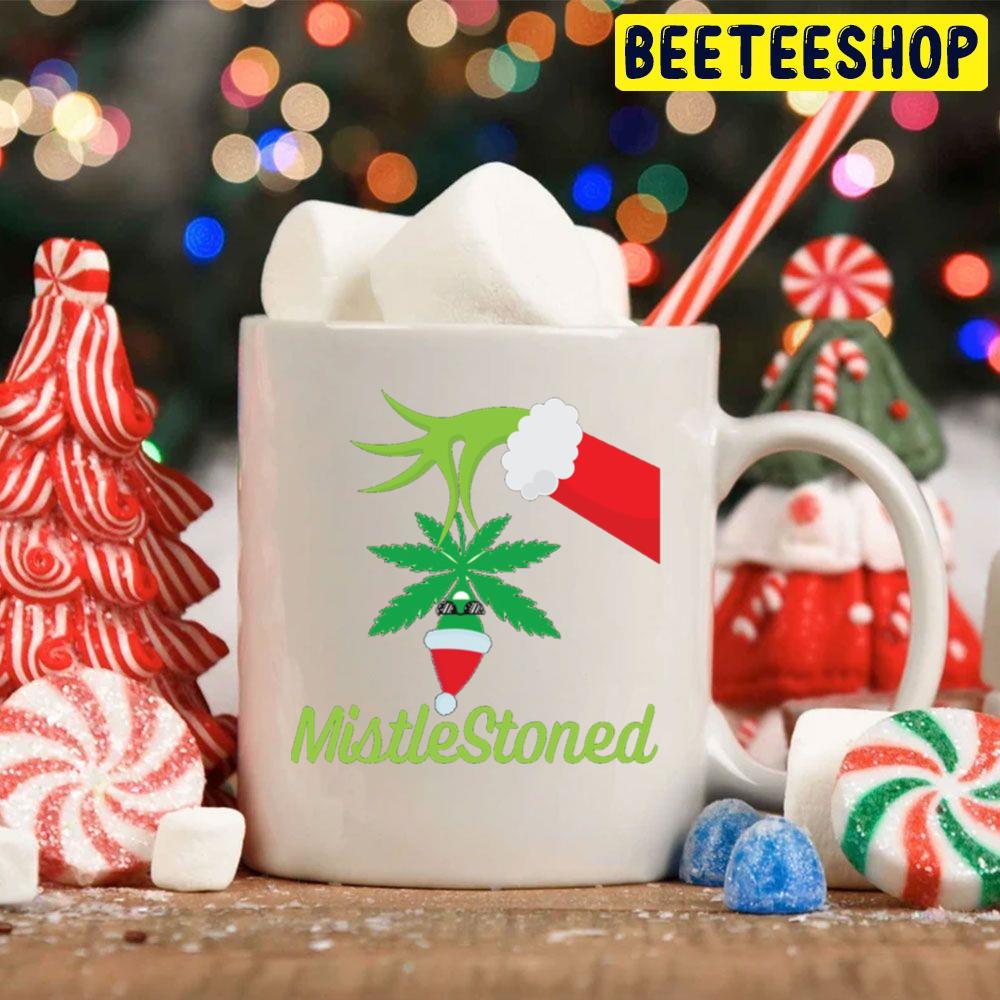 Mistlestoned Grinch And Weed Christmas Trending Unisex Hoodie Mistlestoned Grinch And Weed Christmas Trending Unisex Hoodie