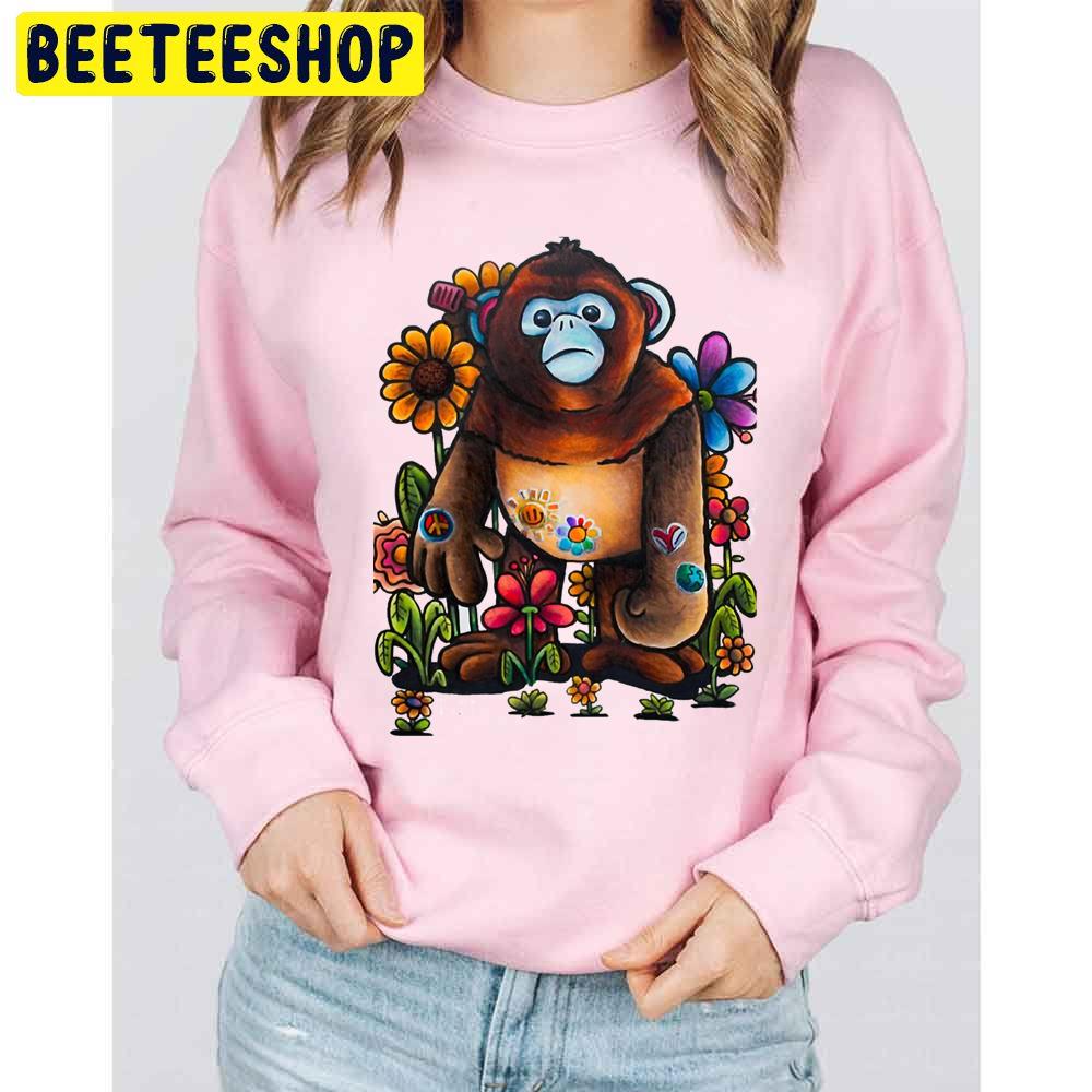 Monkey Drawin Trending Unisex Sweatshirt Monkey Drawin Trending Unisex Sweatshirt