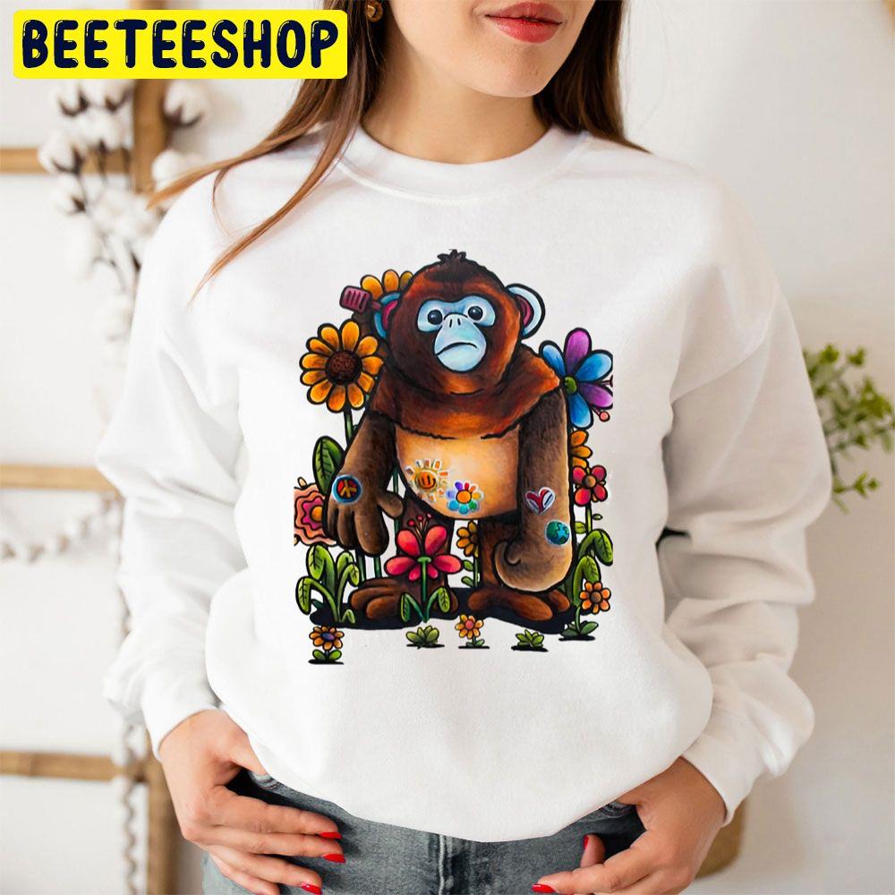 Monkey Drawin Trending Unisex Sweatshirt Monkey Drawin Trending Unisex Sweatshirt
