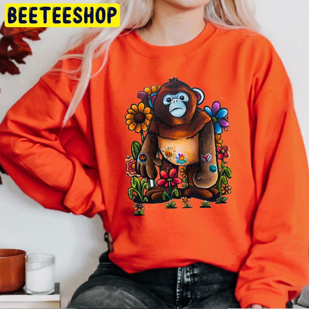 Monkey Drawin Trending Unisex Sweatshirt Monkey Drawin Trending Unisex Sweatshirt