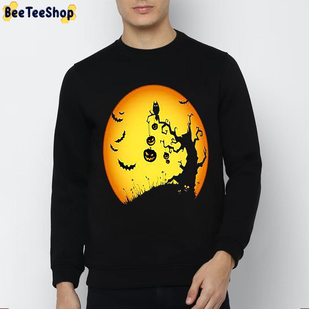Monster Tree Halloween Trending Unisex Sweatshirt Monster Tree Halloween Trending Unisex Sweatshirt