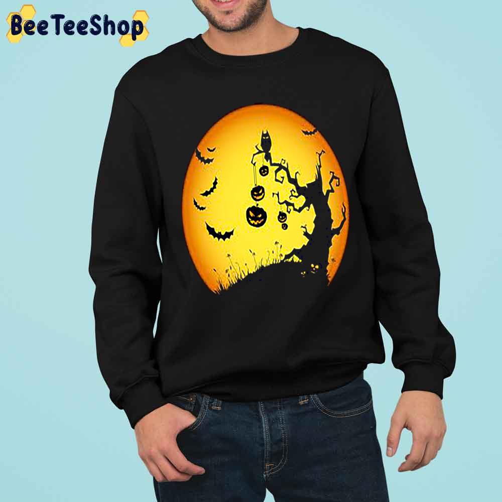 Monster Tree Halloween Trending Unisex Sweatshirt Monster Tree Halloween Trending Unisex Sweatshirt