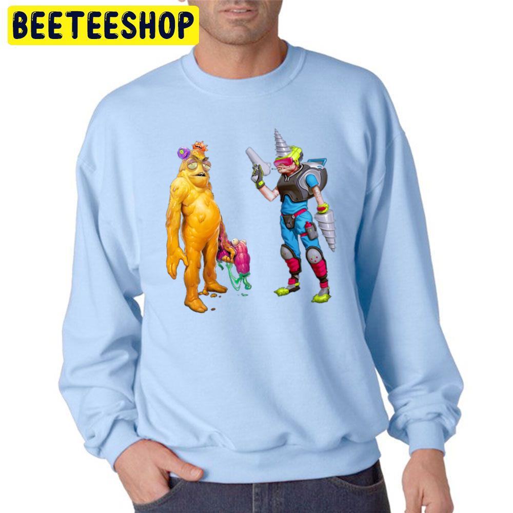 Monters High On Life Game Trending Unisex Sweatshirt Monters High On Life Game Trending Unisex Sweatshirt