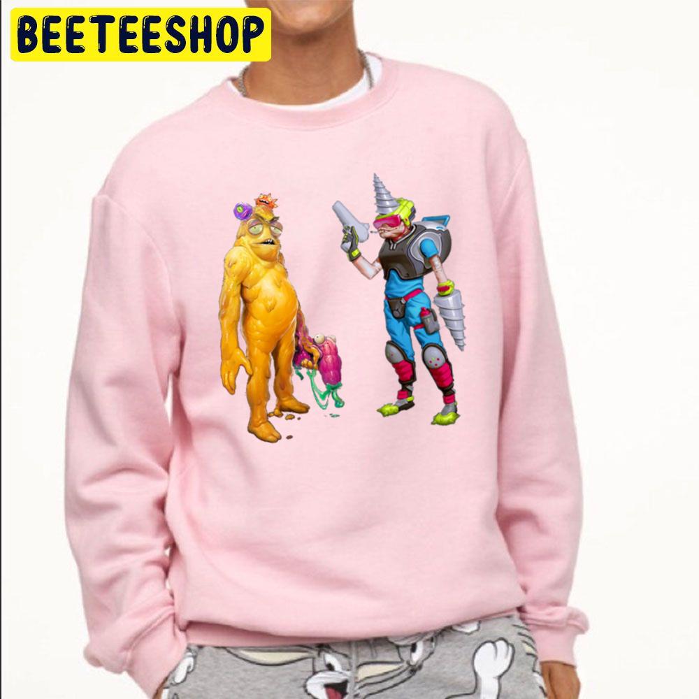 Monters High On Life Game Trending Unisex Sweatshirt Monters High On Life Game Trending Unisex Sweatshirt