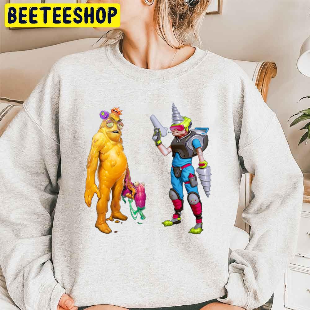 Monters High On Life Game Trending Unisex Sweatshirt Monters High On Life Game Trending Unisex Sweatshirt