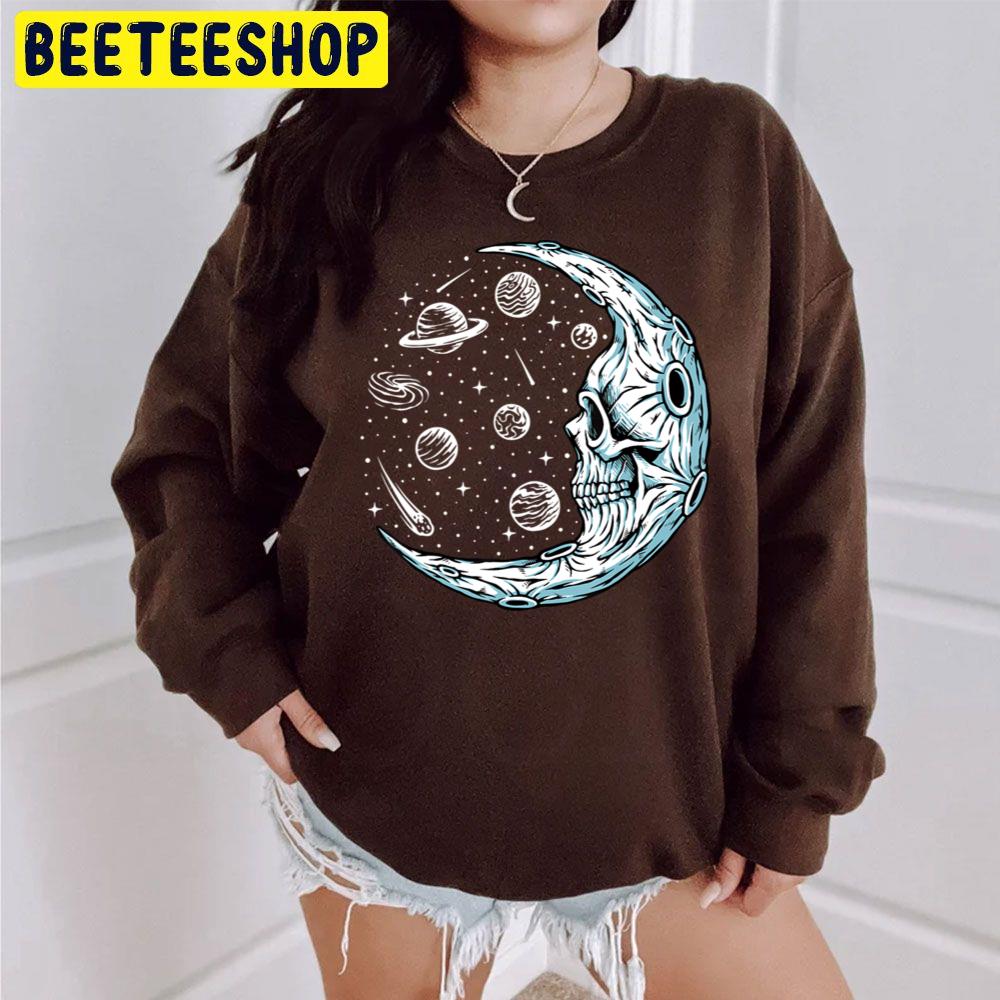 Moon Alien Eating Taco Peace Costume Halloween Unisex Sweatshirt Moon Alien Eating Taco Peace Costume Halloween Unisex Sweatshirt