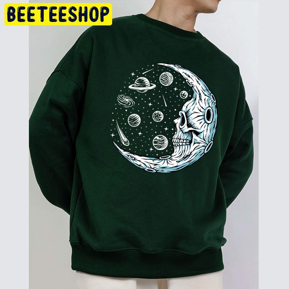 Moon Alien Eating Taco Peace Costume Halloween Unisex Sweatshirt Moon Alien Eating Taco Peace Costume Halloween Unisex Sweatshirt