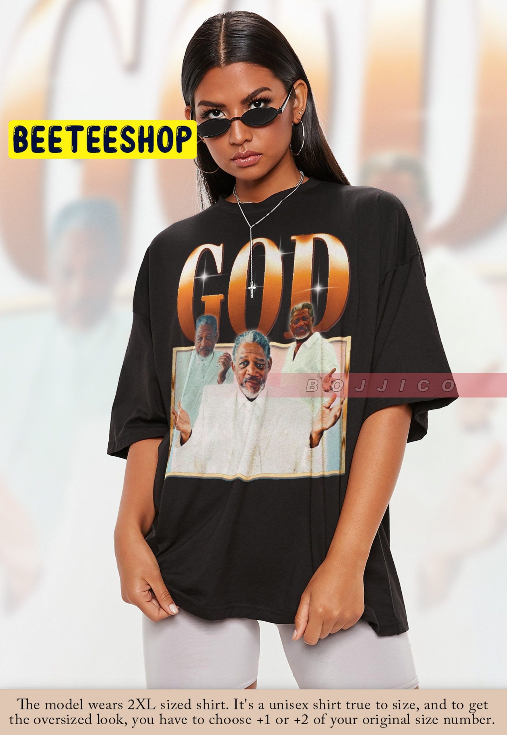 Morgan Freeman God Trending Unisex T-Shirt Morgan Freeman God Trending Unisex T-Shirt