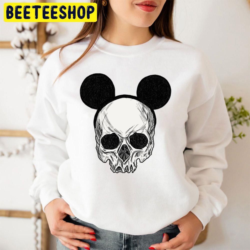 Mouse Skull Halloween Trending Unisex Sweatshirt Mouse Skull Halloween Trending Unisex Sweatshirt