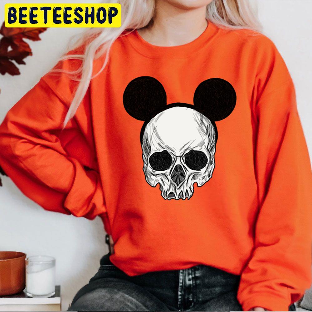 Mouse Skull Halloween Trending Unisex Sweatshirt Mouse Skull Halloween Trending Unisex Sweatshirt