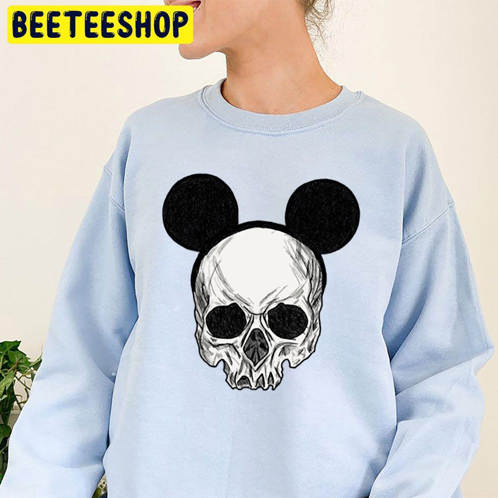 Mouse Skull Halloween Trending Unisex Sweatshirt Mouse Skull Halloween Trending Unisex Sweatshirt