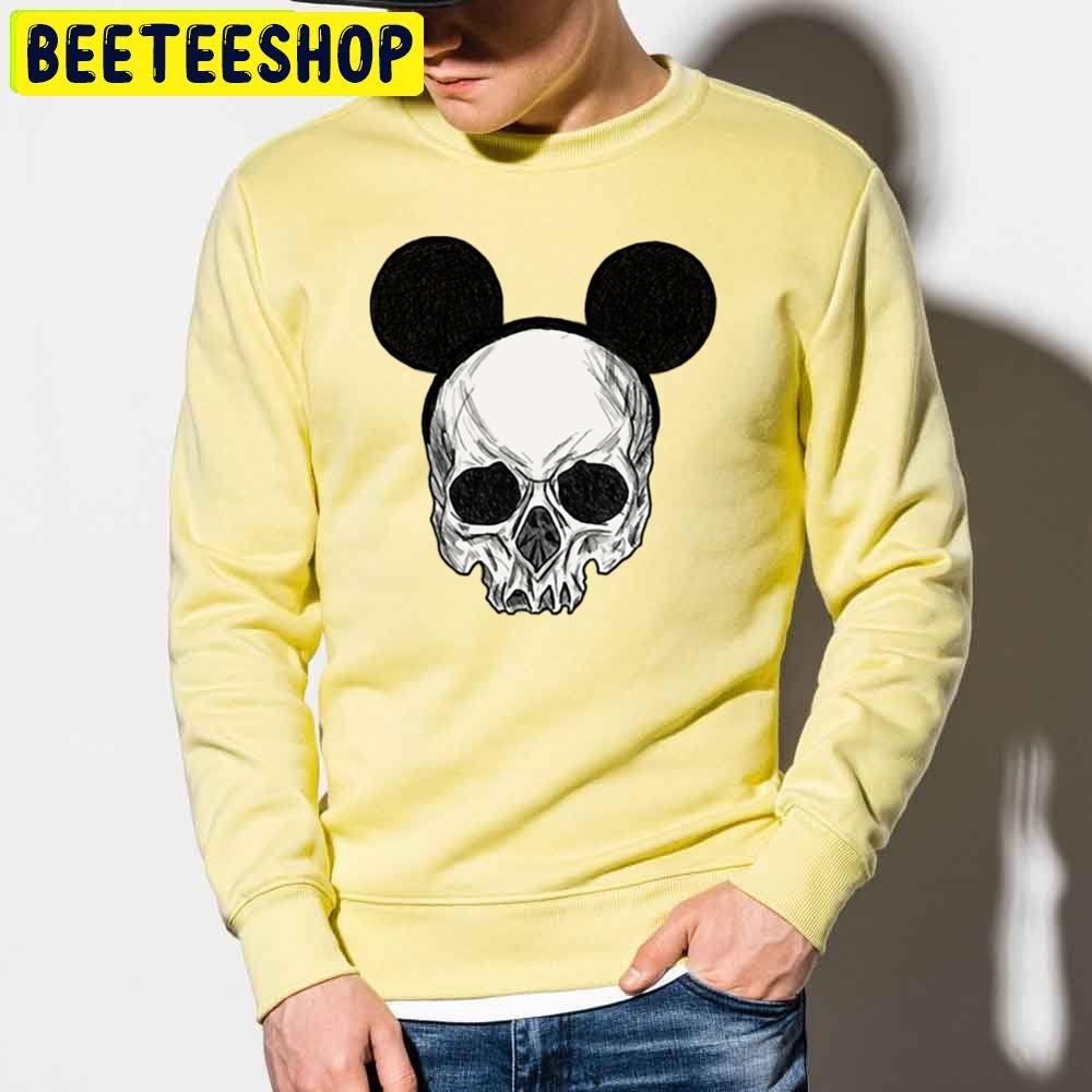 Mouse Skull Halloween Trending Unisex Sweatshirt Mouse Skull Halloween Trending Unisex Sweatshirt