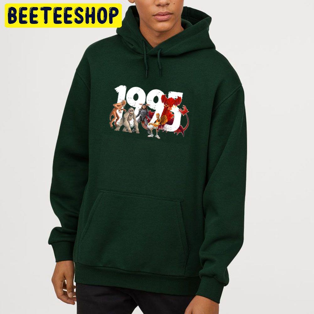 Movie Monsters From 1995 Graphic Unisex Hoodie Movie Monsters From 1995 Graphic Unisex Hoodie