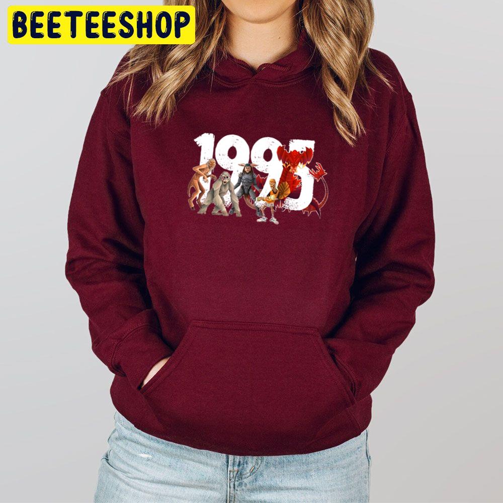 Movie Monsters From 1995 Graphic Unisex Hoodie Movie Monsters From 1995 Graphic Unisex Hoodie
