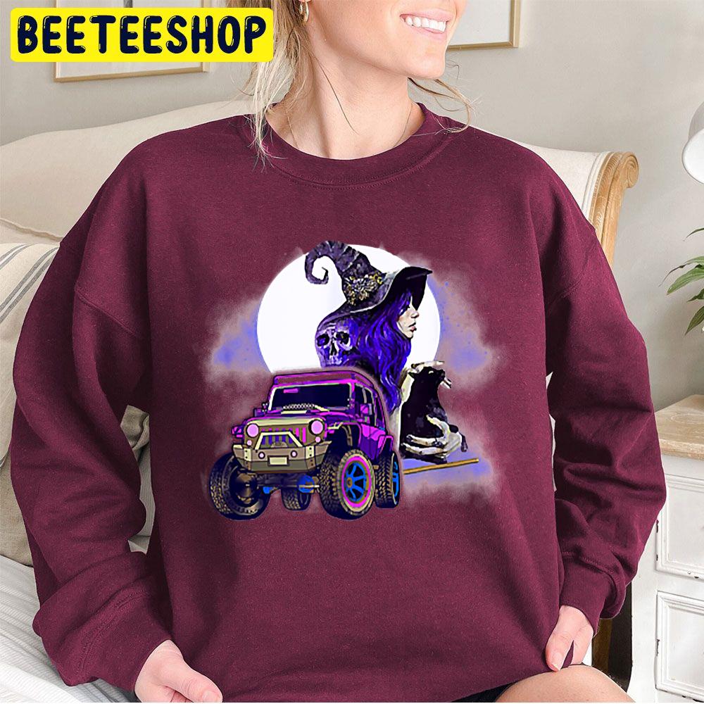 My Broom Broke So Now I Drive A Jeep Halloween Trending Unisex Sweatshirt My Broom Broke So Now I Drive A Jeep Halloween Trending Unisex Sweatshirt