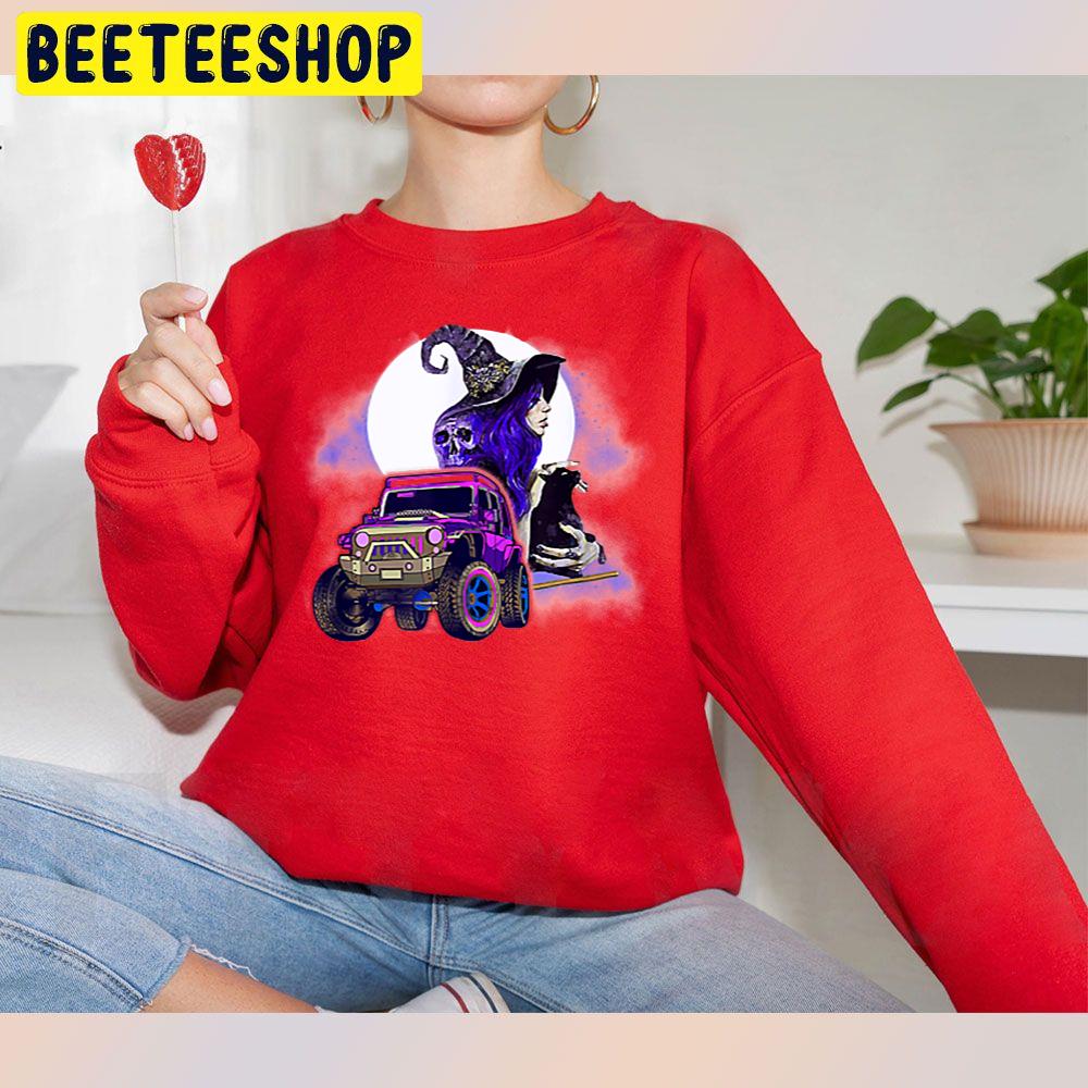 My Broom Broke So Now I Drive A Jeep Halloween Trending Unisex Sweatshirt My Broom Broke So Now I Drive A Jeep Halloween Trending Unisex Sweatshirt