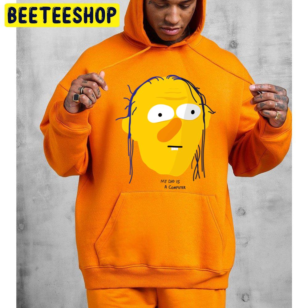 My Dad Is A Computer Roy Dont Hug Me Im Scared Halloween Trending Unisex Hoodie My Dad Is A Computer Roy Dont Hug Me Im Scared Halloween Trending Unisex Hoodie