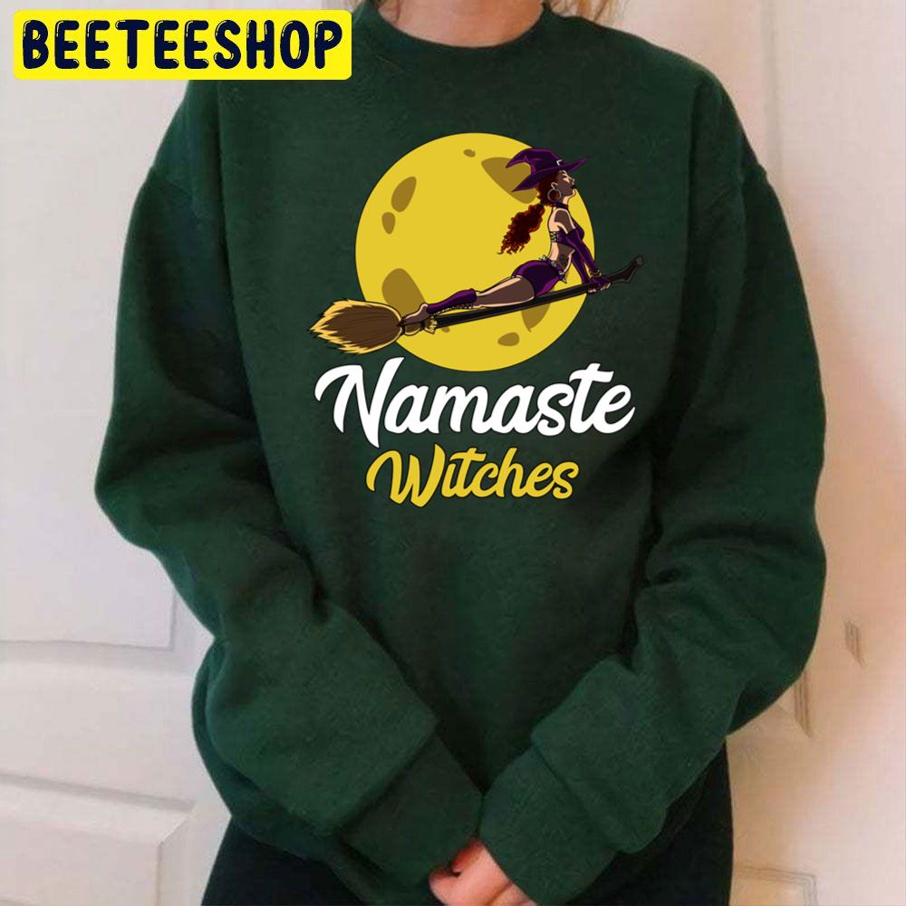 Namaste Witches Halloween Trending Unisex Sweatshirt Namaste Witches Halloween Trending Unisex Sweatshirt
