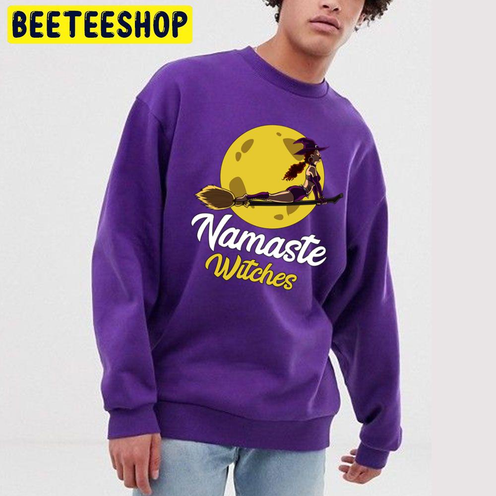 Namaste Witches Halloween Trending Unisex Sweatshirt Namaste Witches Halloween Trending Unisex Sweatshirt