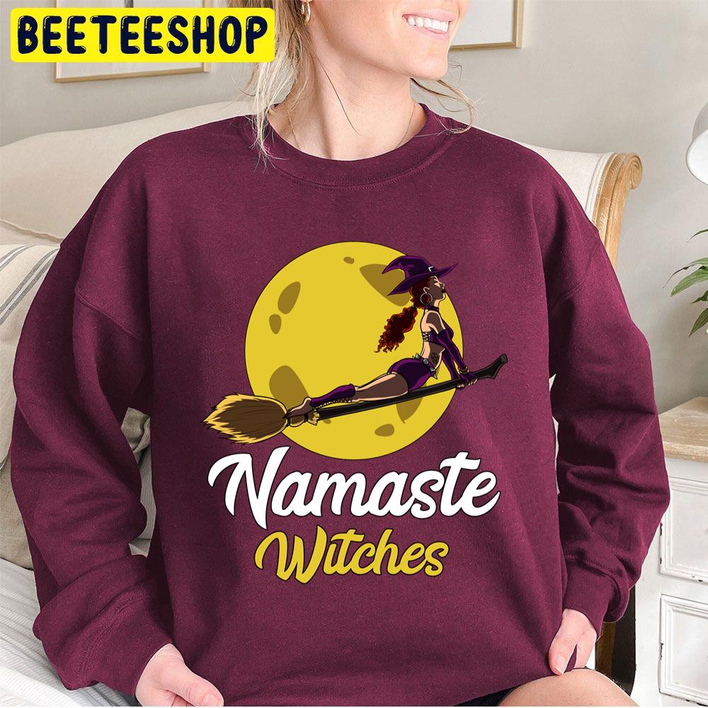 Namaste Witches Halloween Trending Unisex Sweatshirt Namaste Witches Halloween Trending Unisex Sweatshirt