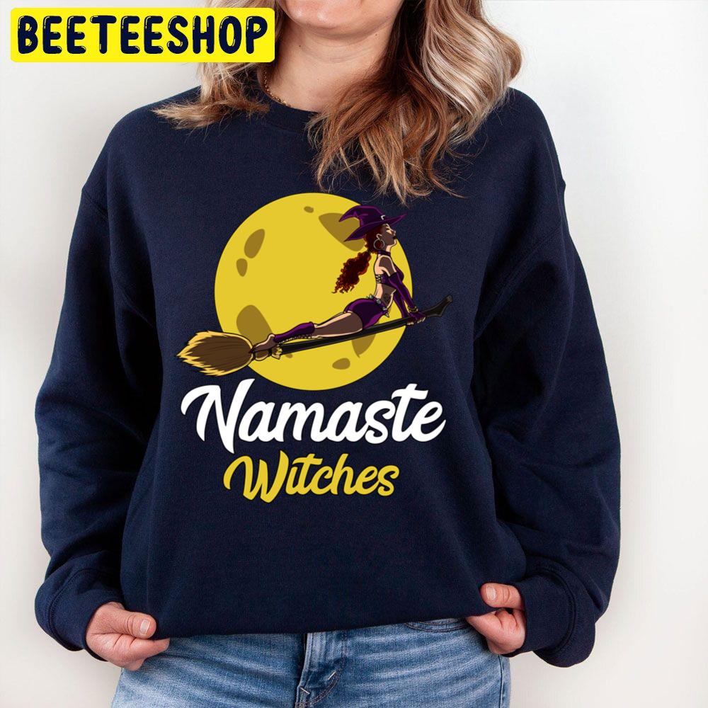 Namaste Witches Halloween Trending Unisex Sweatshirt Namaste Witches Halloween Trending Unisex Sweatshirt