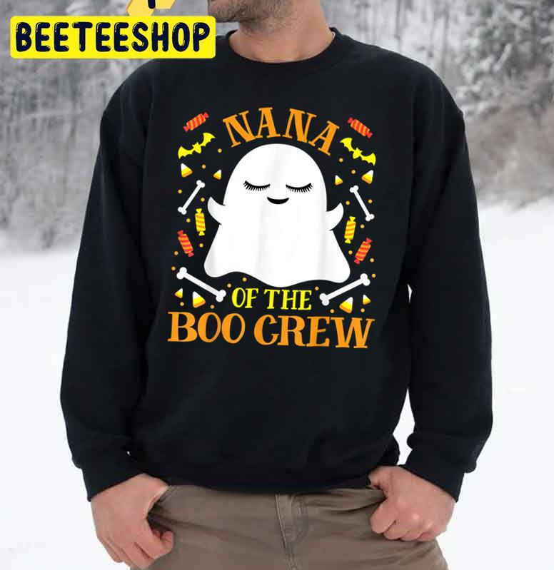 Nana Boo Crew Ghost Halloween Trending Unisex Sweatshirt Nana Boo Crew Ghost Halloween Trending Unisex Sweatshirt