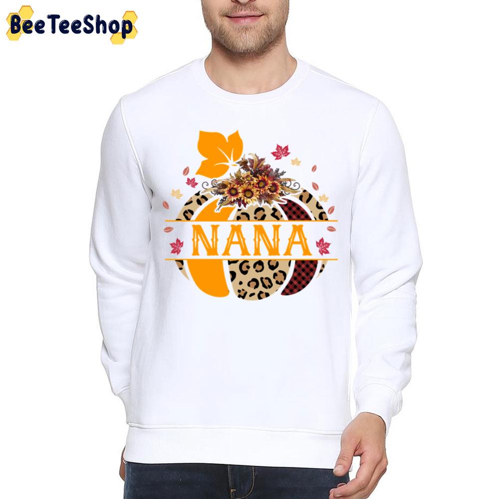 Nana Pumpkin Leopard Sunflower Halloween Trending Unisex Sweatshirt Nana Pumpkin Leopard Sunflower Halloween Trending Unisex Sweatshirt