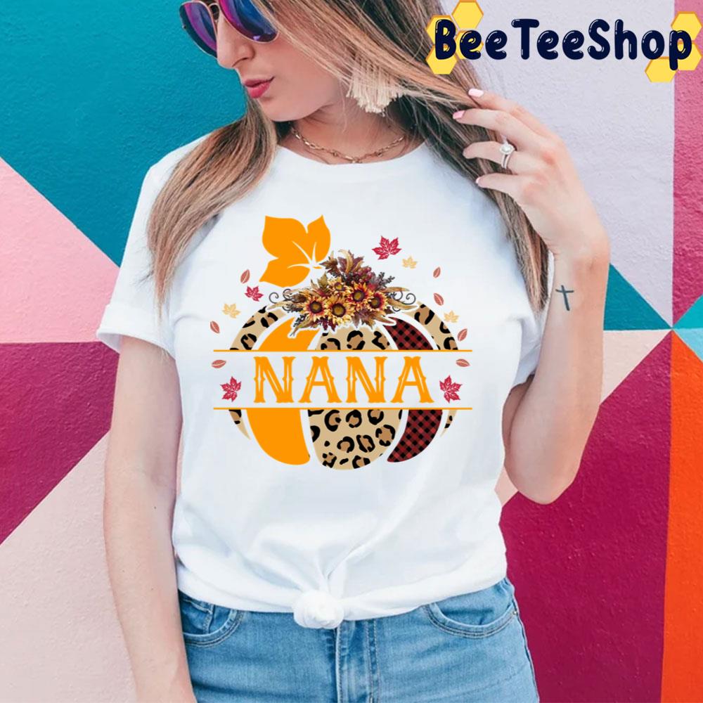 Nana Pumpkin Leopard Sunflower Halloween Trending Unisex Sweatshirt Nana Pumpkin Leopard Sunflower Halloween Trending Unisex Sweatshirt