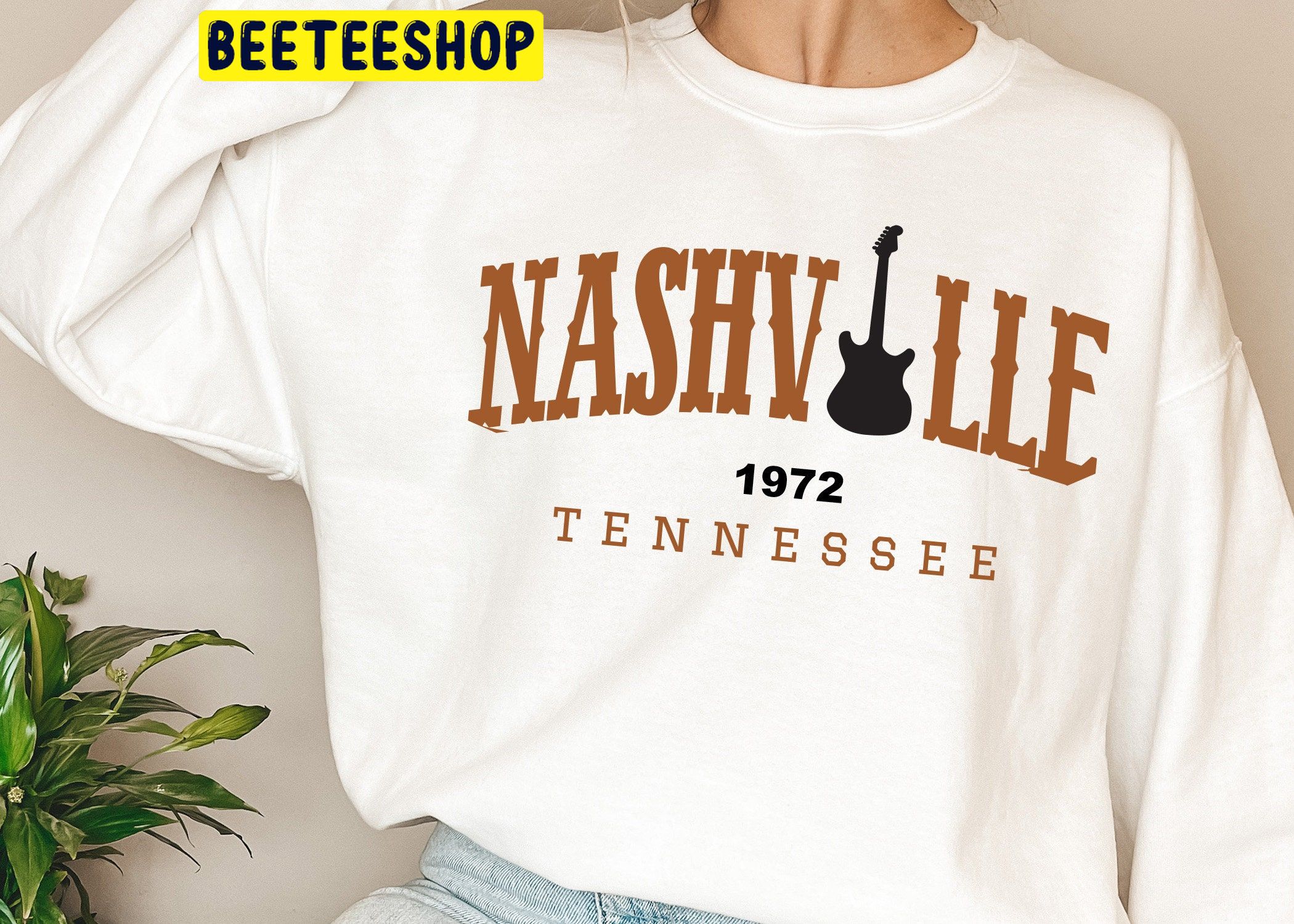 Nashville Tennessee 1972 Trending Unisex Sweatshirt Nashville Tennessee 1972 Trending Unisex Sweatshirt