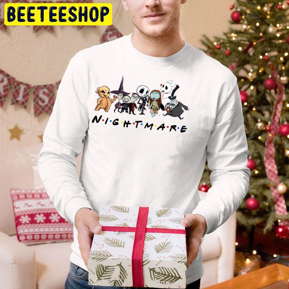 Nightmare Before Christmas Characters Friends Trending Unisex Hoodie Nightmare Before Christmas Characters Friends Trending Unisex Hoodie