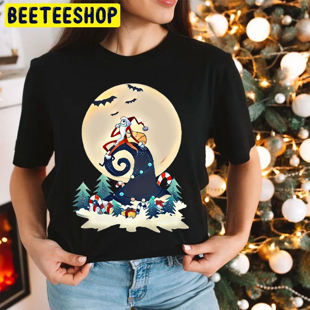 Nightmare Before Christmas Jack Skellington Santa Trending Unisex Hoodie Nightmare Before Christmas Jack Skellington Santa Trending Unisex Hoodie