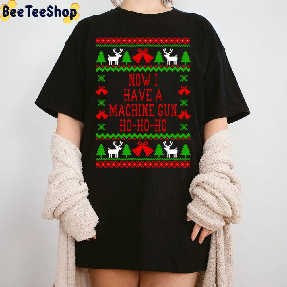 Now I Have A Machine Gun Ho-Ho-Ho Die Hard Quote Ugly Pattern Trending Unisex Sweatshirt Now I Have A Machine Gun Ho-Ho-Ho Die Hard Quote Ugly Pattern Trending Unisex Sweatshirt