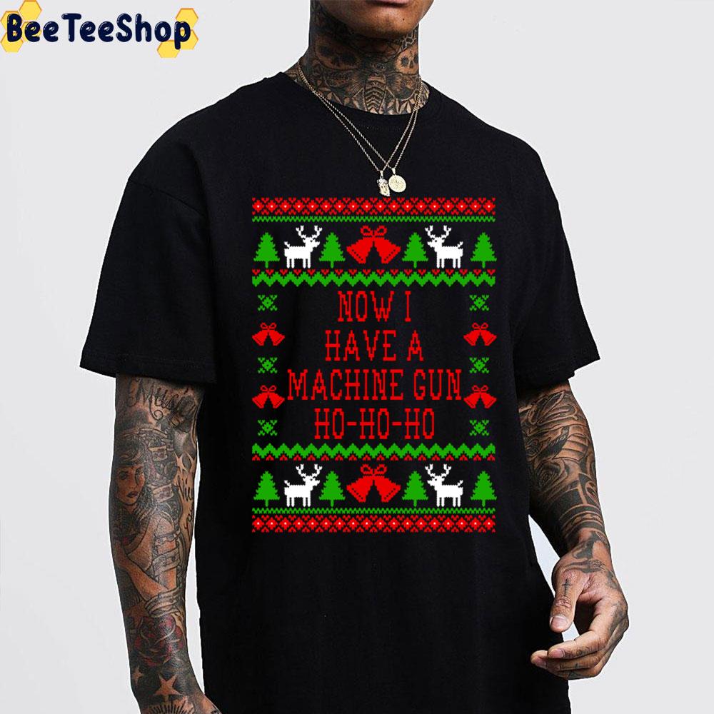 Now I Have A Machine Gun Ho-Ho-Ho Die Hard Quote Ugly Pattern Trending Unisex Sweatshirt Now I Have A Machine Gun Ho-Ho-Ho Die Hard Quote Ugly Pattern Trending Unisex Sweatshirt