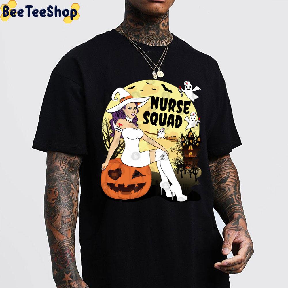 Nurse Squad Halloween Trending Unisex Sweatshirt Nurse Squad Halloween Trending Unisex Sweatshirt