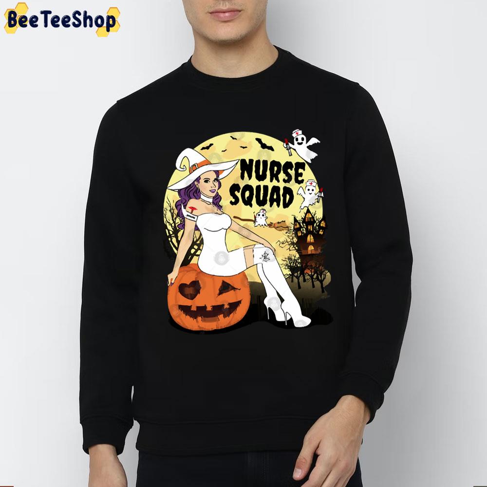 Nurse Squad Halloween Trending Unisex Sweatshirt Nurse Squad Halloween Trending Unisex Sweatshirt