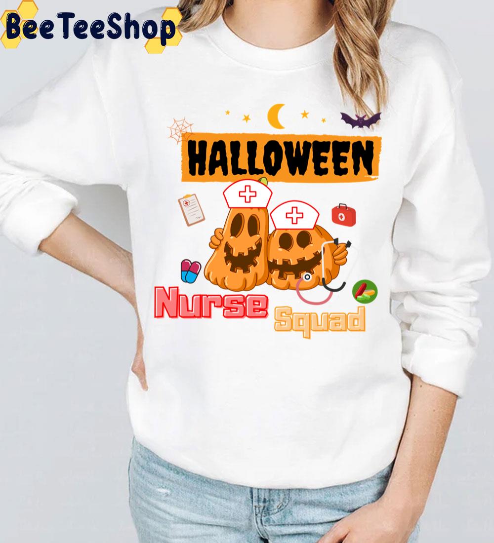 Nurse Squad Team Pumpkin Ghost Trending Unisex Sweatshirt Nurse Squad Team Pumpkin Ghost Trending Unisex Sweatshirt