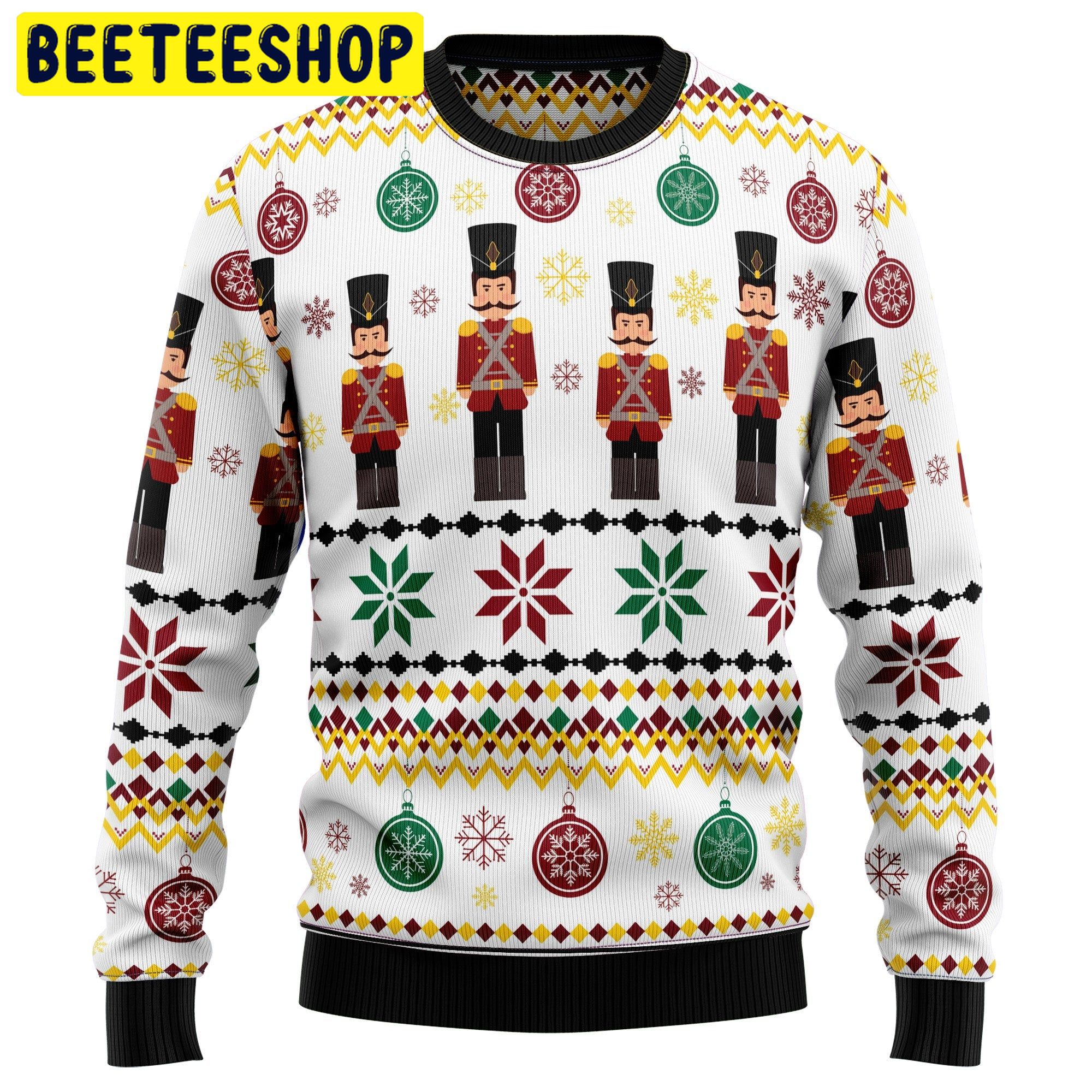Nutcracker Group Trending Ugly Christmas Sweatshirt Nutcracker Group Trending Ugly Christmas Sweatshirt